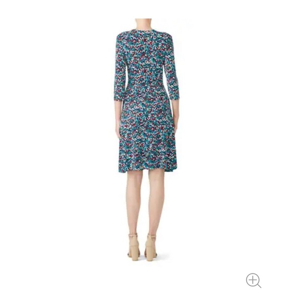 Leota Perfect Faux Wrap Dress “calico” - Picture 3 of 6